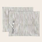 Nutmeg Watercolor Line  Placemat Gallery Image 1