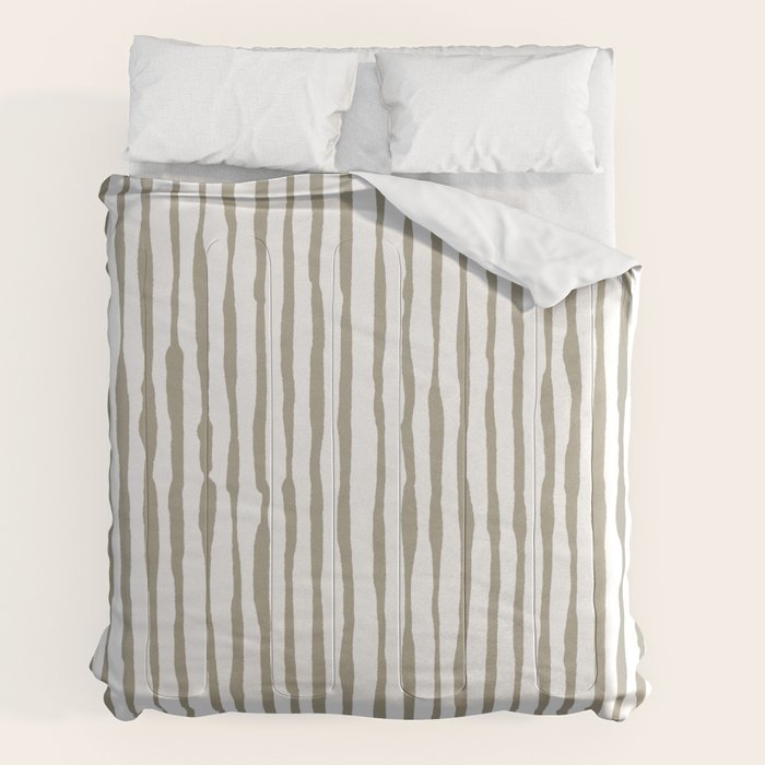 Nutmeg Watercolor Line  Comforter Gallery Image 2