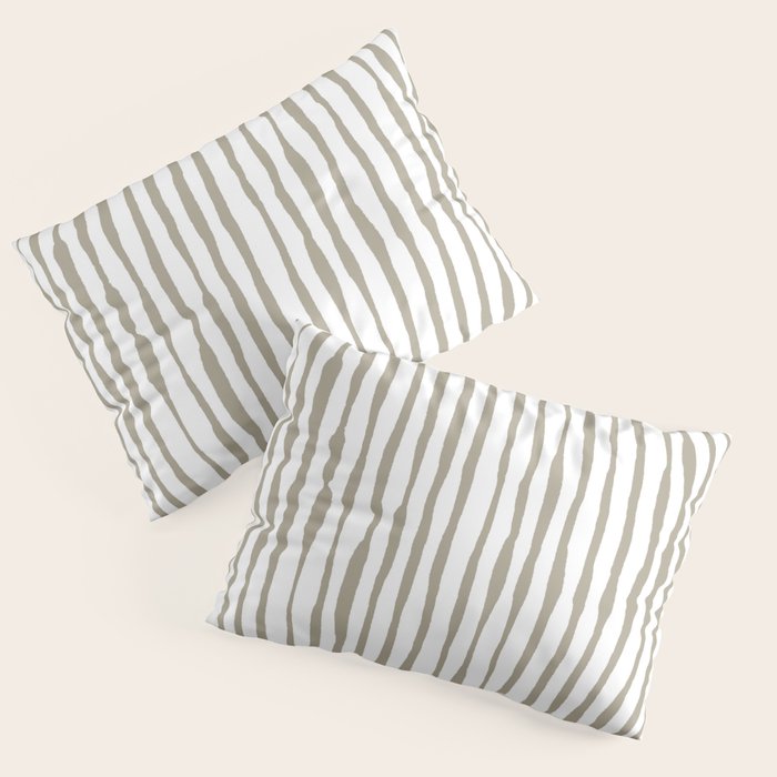 Nutmeg Watercolor Line  Pillow Sham Gallery Image 3