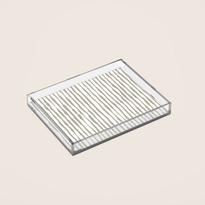 Nutmeg Watercolor Line  Acrylic Tray Gallery Image 2