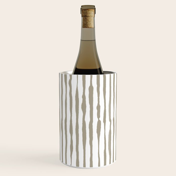 Nutmeg Watercolor Line  Wine Chiller Gallery Image 2