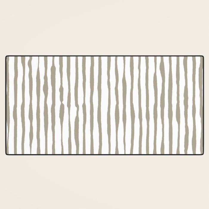 Nutmeg Watercolor Line  Desk Mat Gallery Image 3