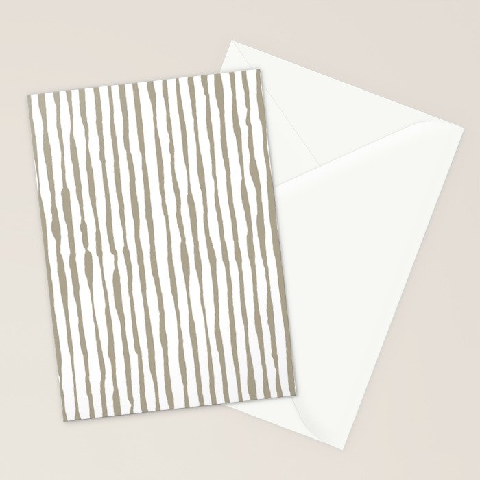 Nutmeg Watercolor Line  Stationery Card Gallery Image 2