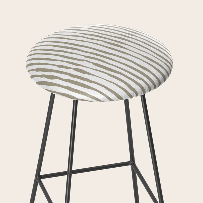 Nutmeg Watercolor Line  Stool Gallery Image 2