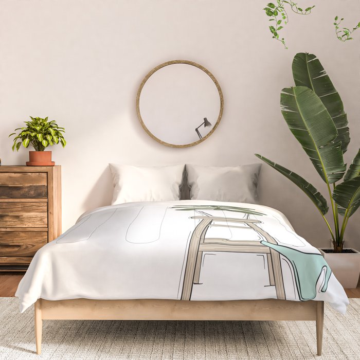 Fiddle Fig Tree Comforter Gallery Image 3
