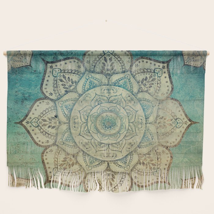 Faded Bohemian Mandala Wall Hanging Gallery Image 1
