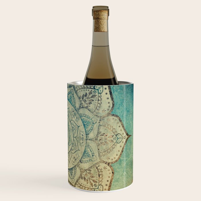 Faded Bohemian Mandala Wine Chiller Gallery Image 3
