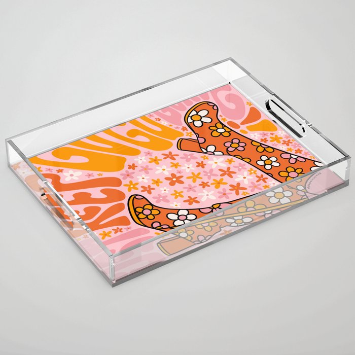 Just Keep Go Go Going Acrylic Tray Gallery Image 1