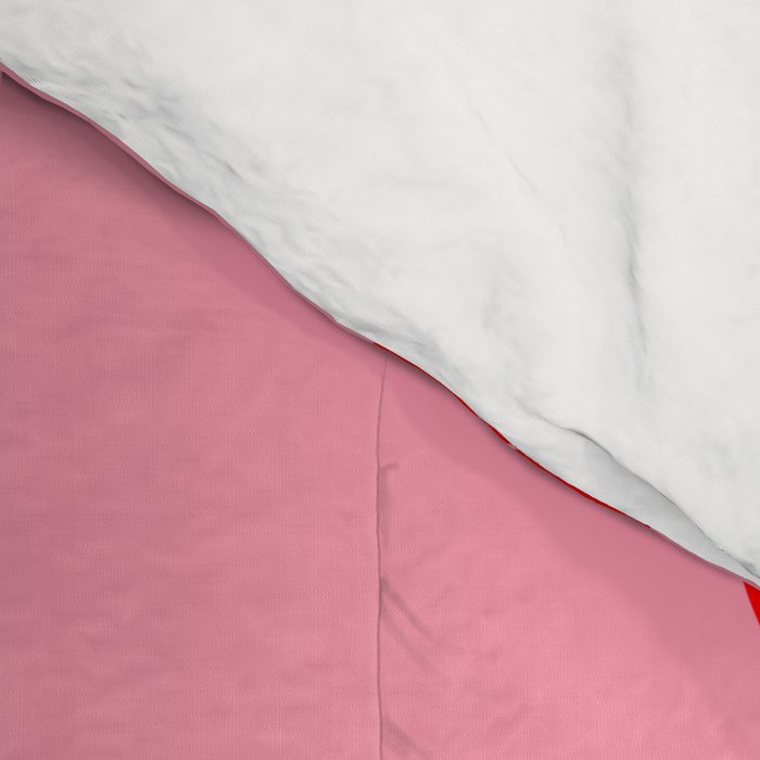 Red Heart Pattern Comforter Gallery Image 4