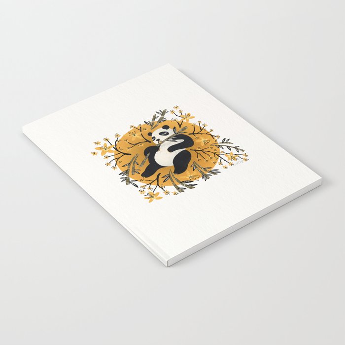 Panda Vibes - Marigold Palette Notebook Gallery Image 1