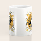 Panda Vibes - Marigold Palette Coffee Mug Gallery Image 4