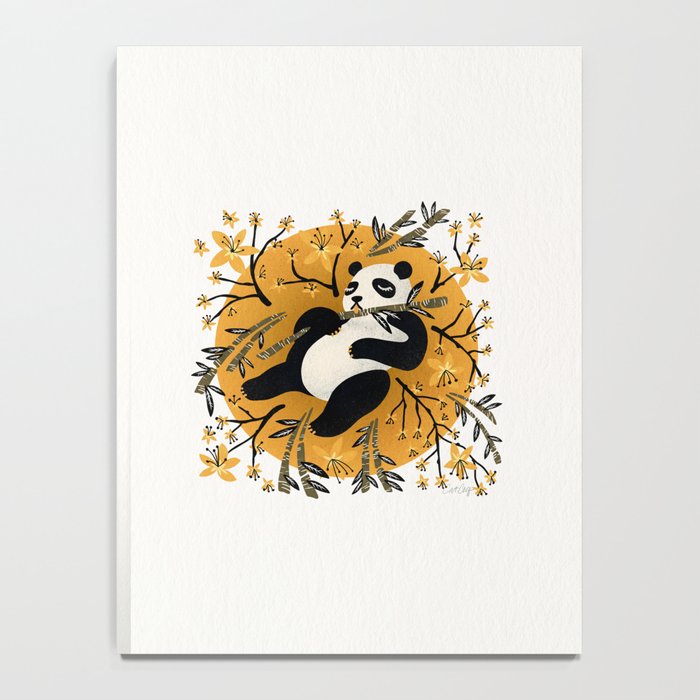 Panda Vibes - Marigold Palette Notebook Gallery Image 4