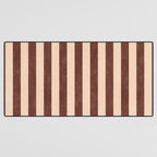 STRIPES 001 M - Cacao Desk Mat Gallery Image 3
