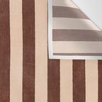 STRIPES 001 M - Cacao Wall Tapestry Gallery Image 3