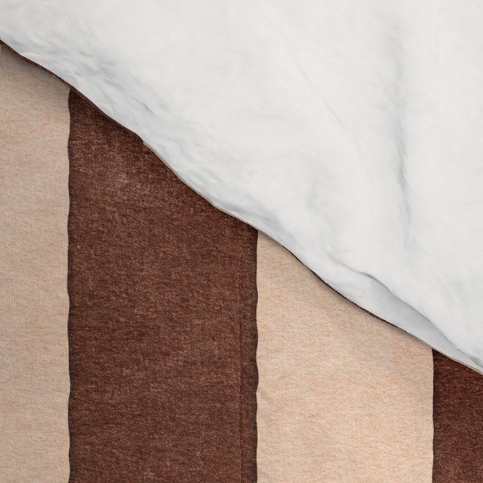 STRIPES 001 M - Cacao Comforter Gallery Image 4