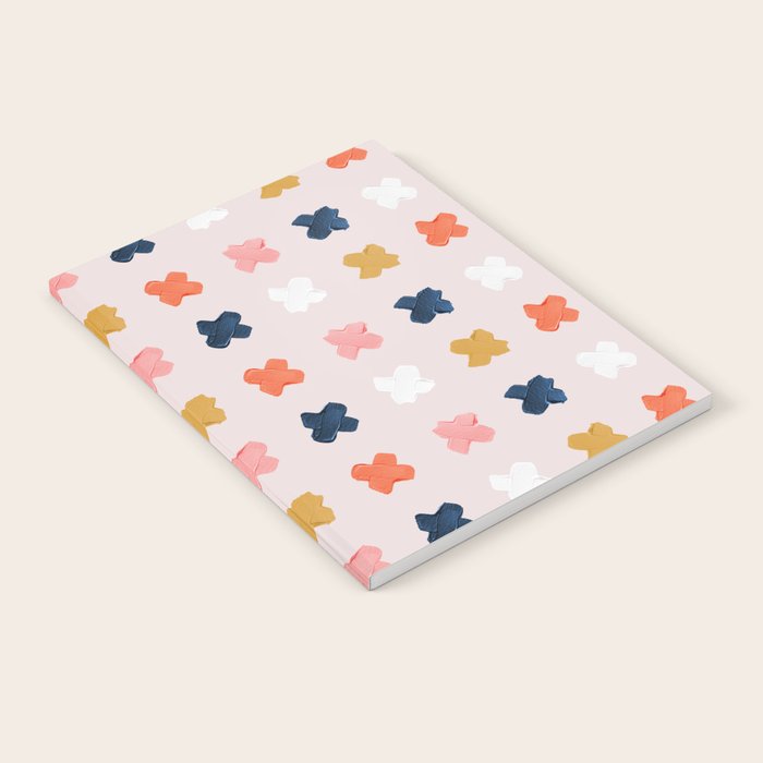 X Grid - Blush & Navy Palette Notebook Gallery Image 2