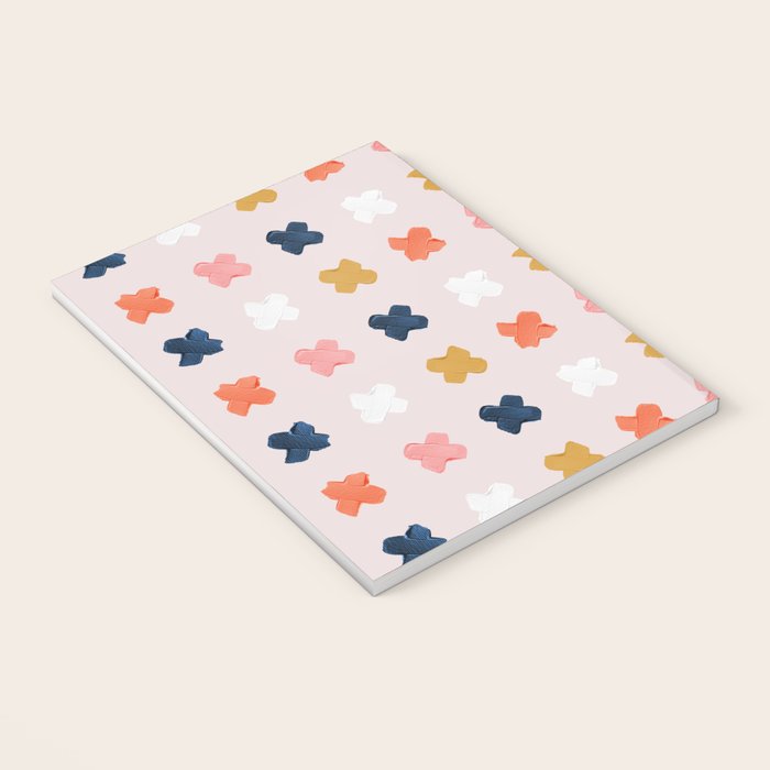 X Grid - Blush & Navy Palette Notebook Gallery Image 3