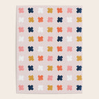 X Grid - Blush & Navy Palette Poster Gallery Image 4