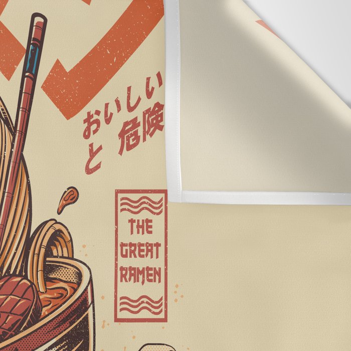 Great Ramen off Kanagawa Wall Tapestry Gallery Image 3