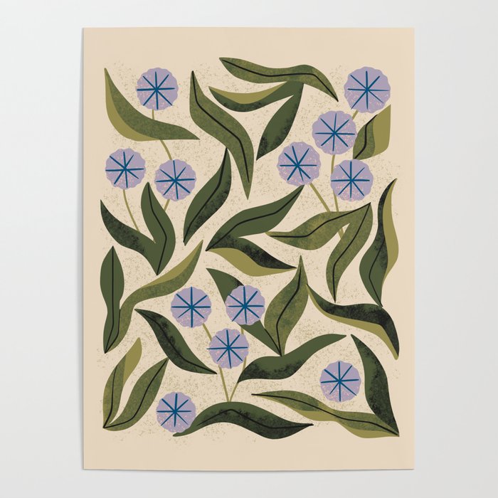 Periwinkle Plant Poster Gallery Image 1