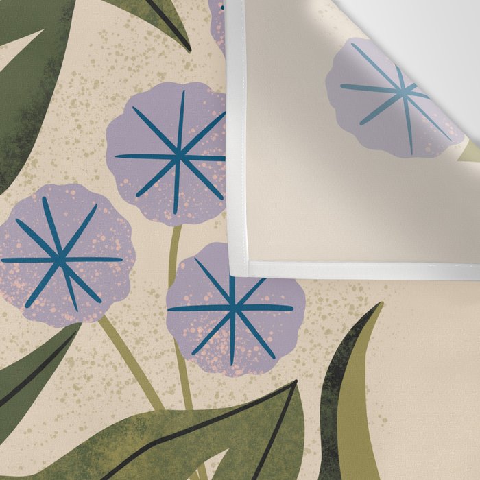 Periwinkle Plant Wall Tapestry Gallery Image 3