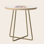 Whats The Best That Could Happen by The Motivated Type in Red Pink Green Orange and Blue Side Table Gallery Image 1