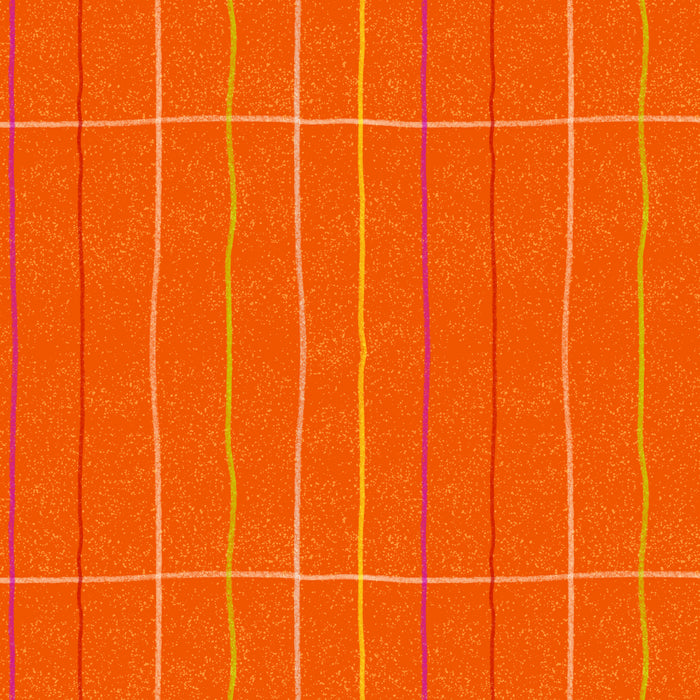 Textured Picnic Pattern in Poppy Red Coffee Mug Gallery Image 2