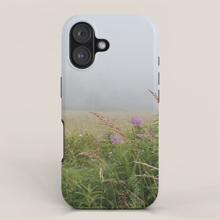 sea fog and wildflowers iPhone Case Gallery Image 1
