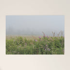 sea fog and wildflowers Welcome Mat Gallery Image 1