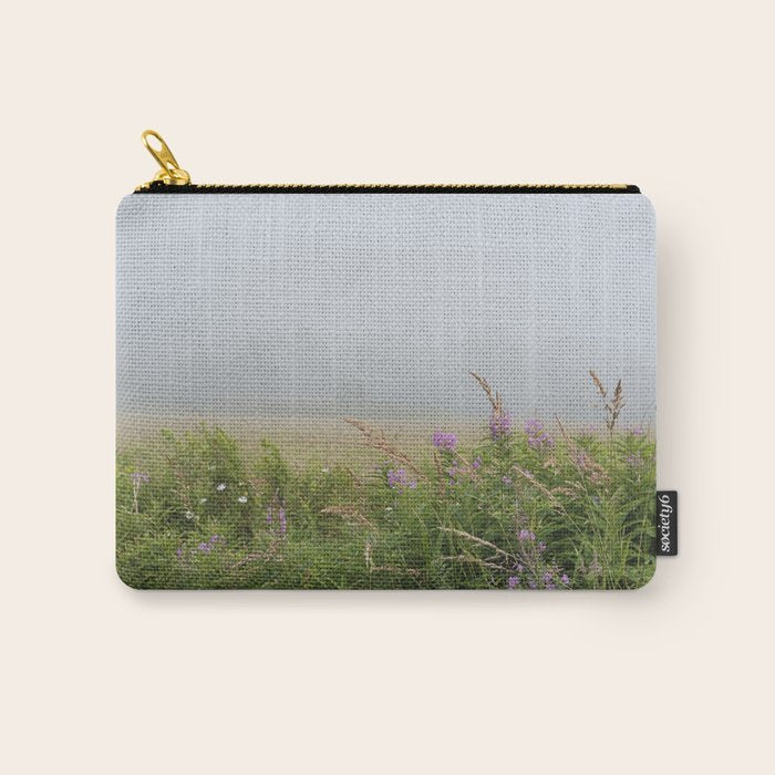 sea fog and wildflowers Carry All Pouch Gallery Image 1