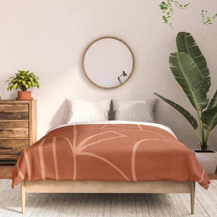 Abstract Line Shapes Comforter Gallery Image 3