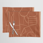 Abstract Line Shapes Placemat Gallery Image 1