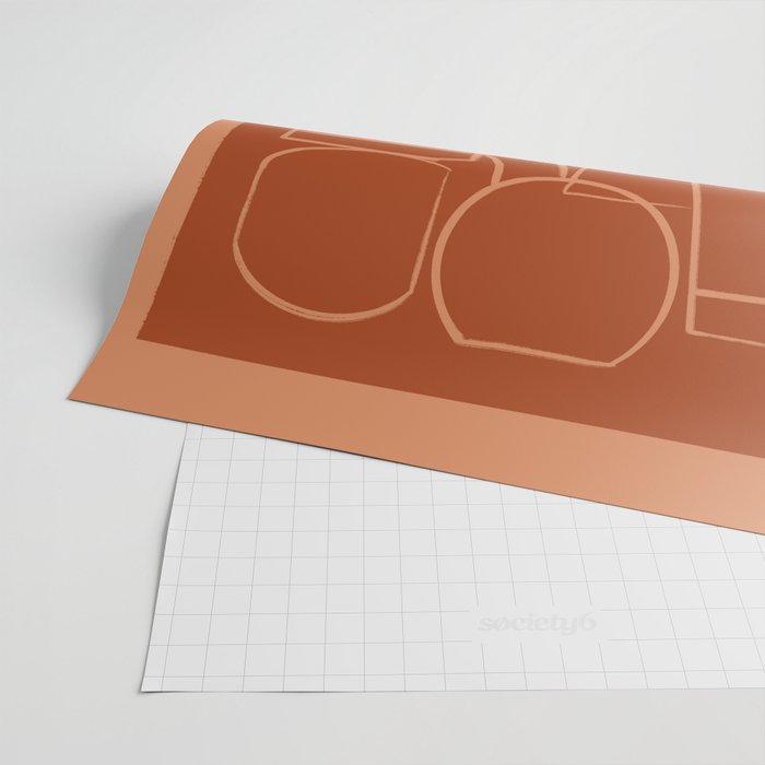 Abstract Line Shapes Wrapping Paper Gallery Image 2
