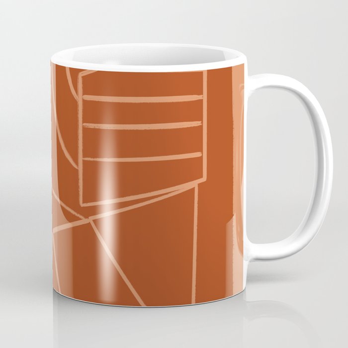 Abstract Line Shapes Coffee Mug Gallery Image 1