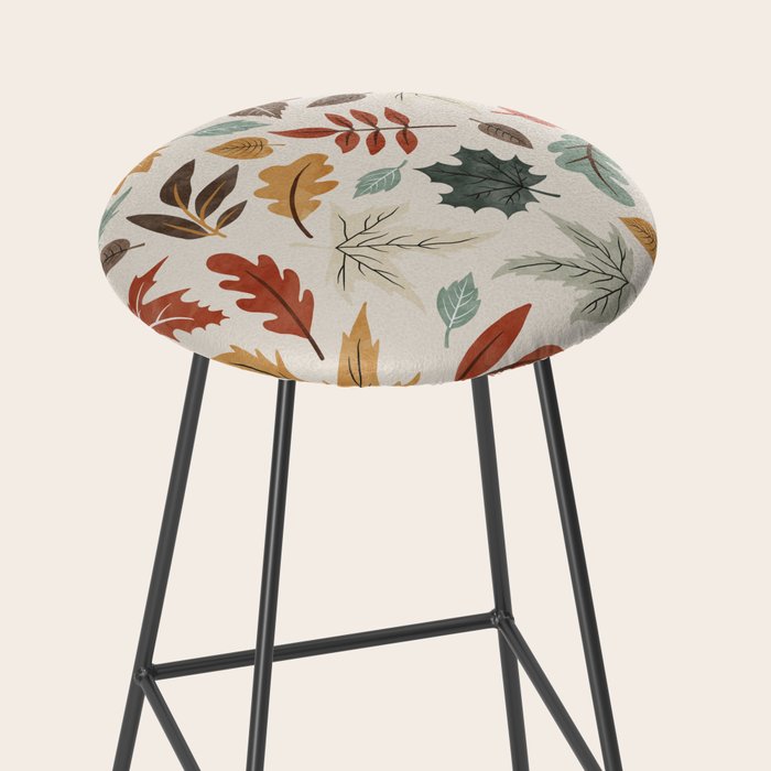 Autumn leaves fall IU Stool Gallery Image 2