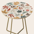 Autumn leaves fall IU Side Table Gallery Image 2