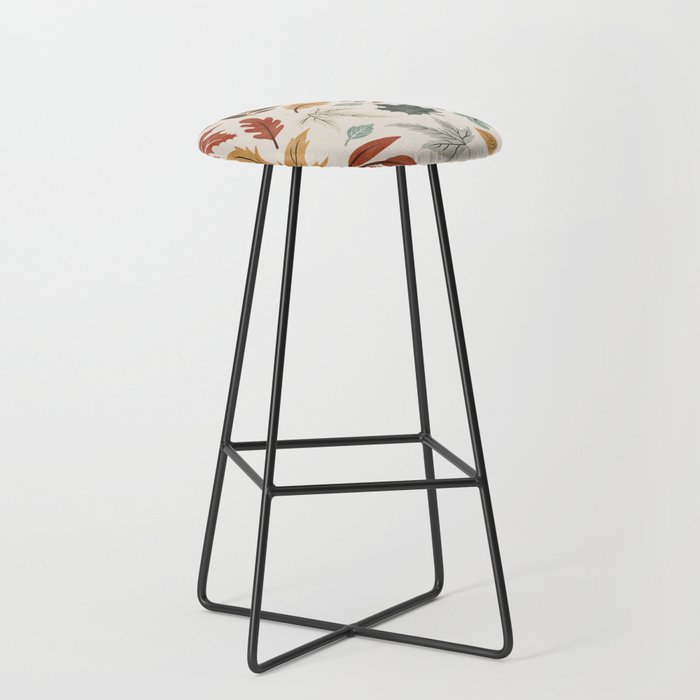 Autumn leaves fall IU Stool Gallery Image 1