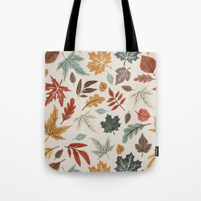 Autumn leaves fall IU Tote Bag Gallery Image 1