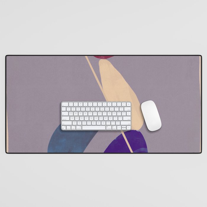 Modern Abstract Minimal Shapes 84 Desk Mat Gallery Image 1