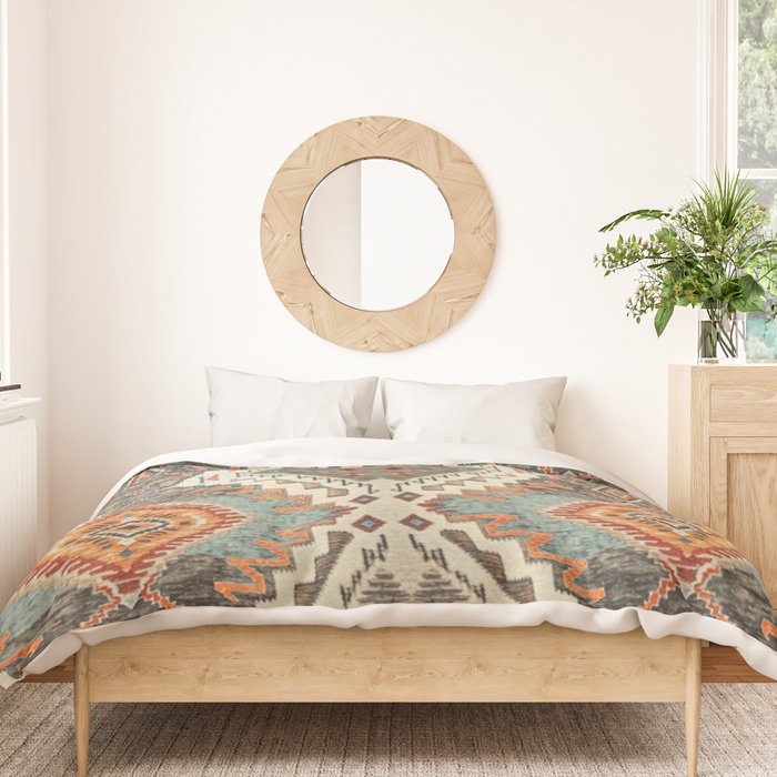 Southwestern Rustic Aesthetic Duvet Cover Gallery Image 3