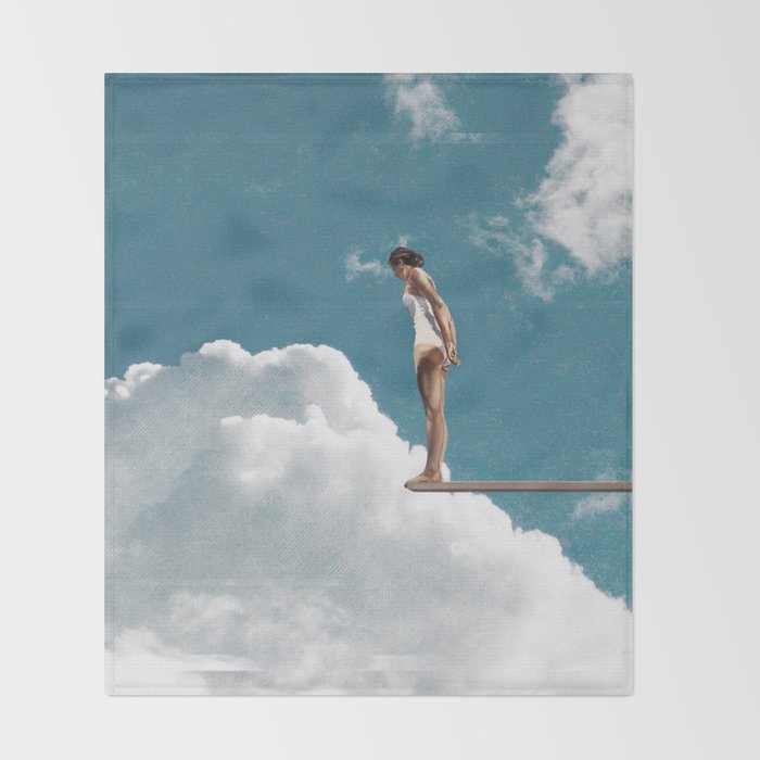 Surreal reverie Throw Blanket Gallery Image 2