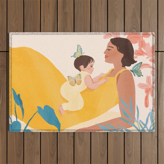 My World  Outdoor Rug Gallery Image 1