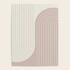 Two Tone Line Curvature LVII Poster Gallery Image 4
