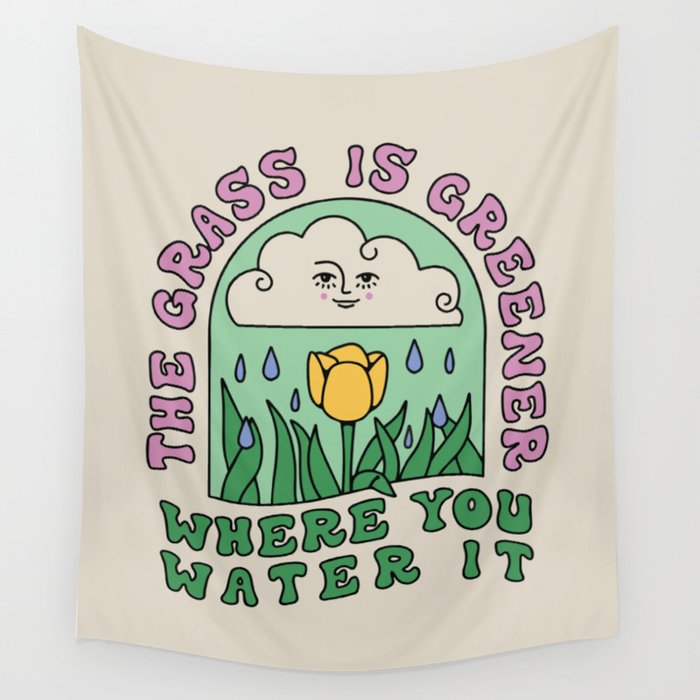 Grass Is Greener Wall Tapestry Gallery Image 4