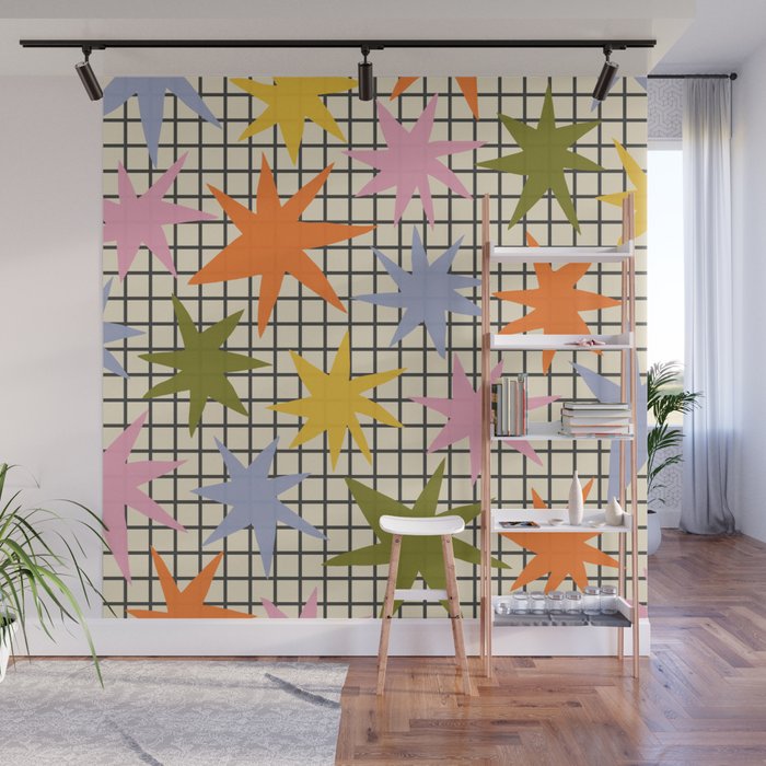 Playful Stars #1 Wall Mural Gallery Image 1
