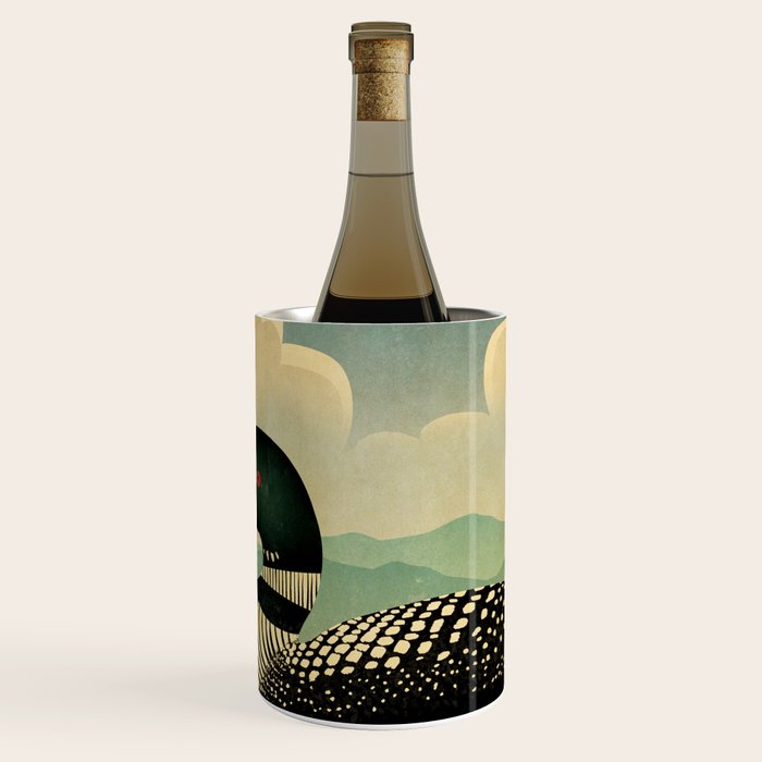 Common Loon Bird Wine Chiller Gallery Image 1