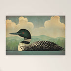 Common Loon Bird Welcome Mat Gallery Image 1