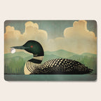 Common Loon Bird Cutting Board Gallery Image 1