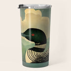 Common Loon Bird Travel Mug Gallery Image 3