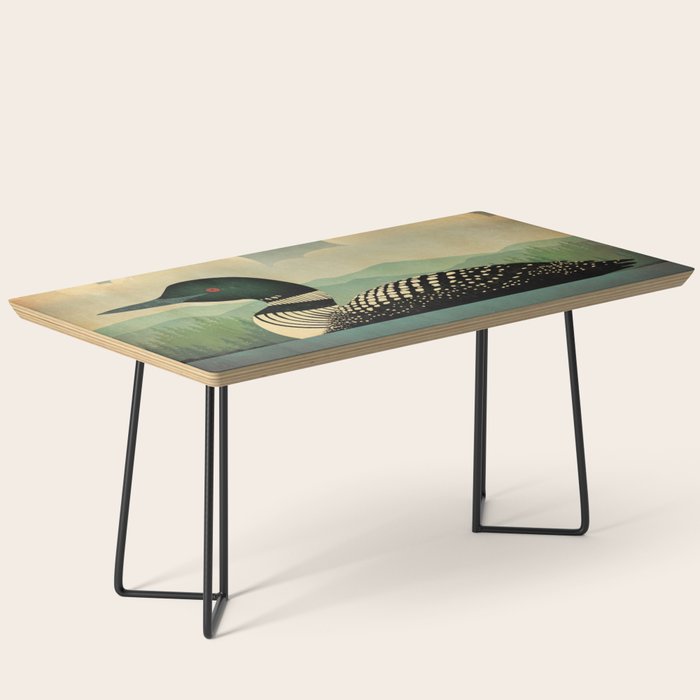 Common Loon Bird Coffee Table Gallery Image 1